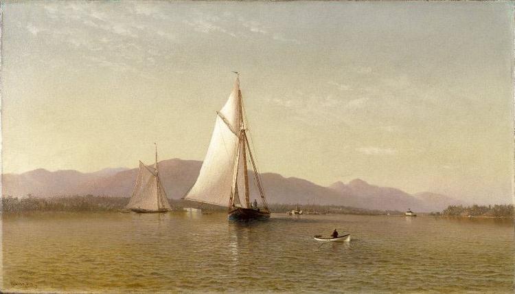 unknow artist The Hudson at the Tappan Zee oil painting image